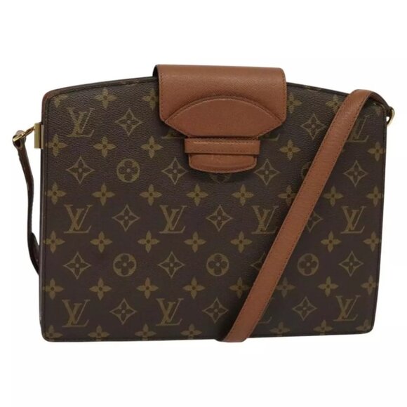 LOUIS VUITTON Monogram Kurcell Shoulder Bag M51375 LV Auth EC010 - Picture 1 of 16